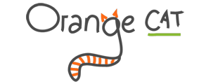 the orange cat logo